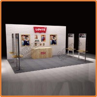 出國展覽展會布展展架，輕便重復(fù)使用背景架，折疊式背景板